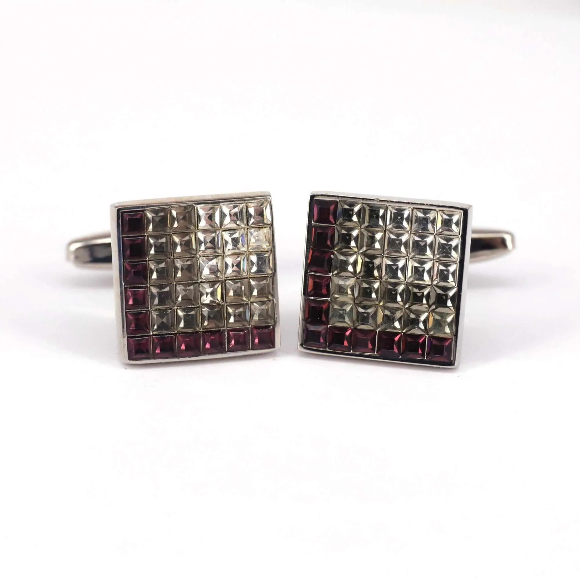 8 Gradient Light Crystal Cufflinks (Online Exclusive)