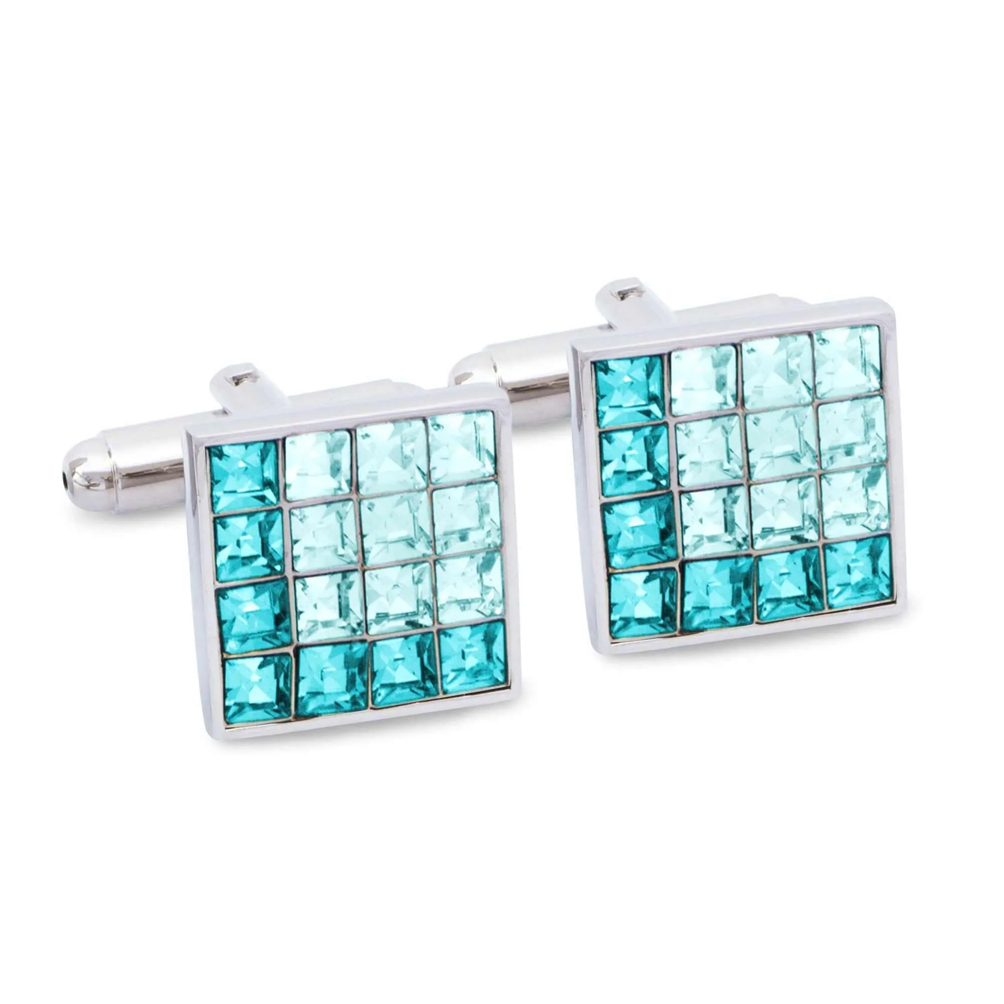 8 Gradient Light Crystal Cufflinks (Online Exclusive)