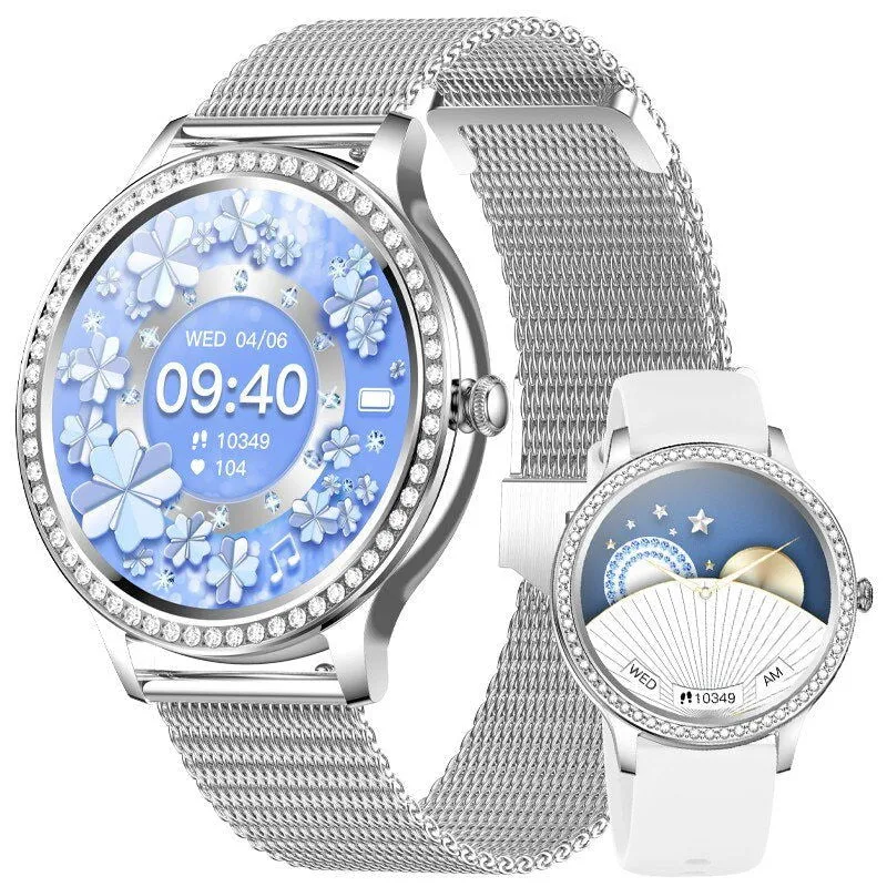 AMOLED Screen Android IOS Women's Smartwatches