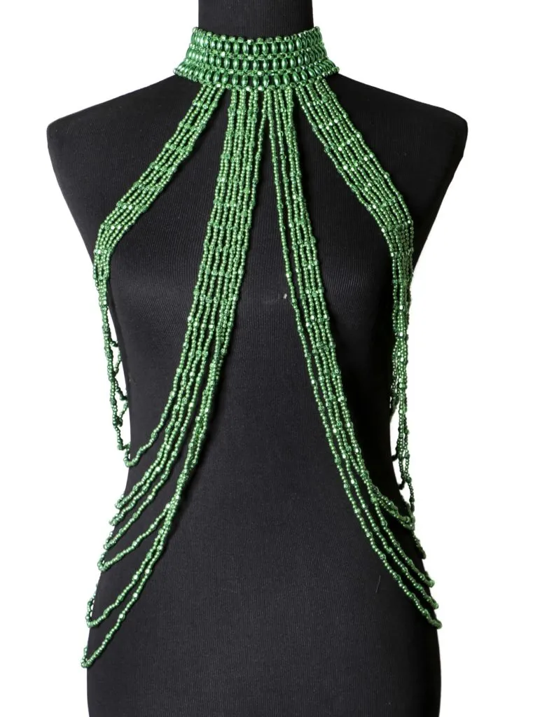 Beaded Body Chain