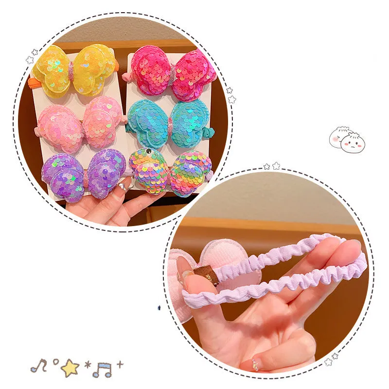 Butterfly Hair Tie Perfect Princess Ponytail Bands for Girls