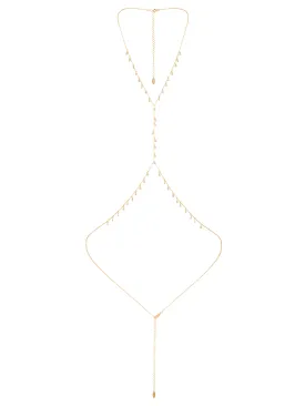 Crystal Fringe Body Chain