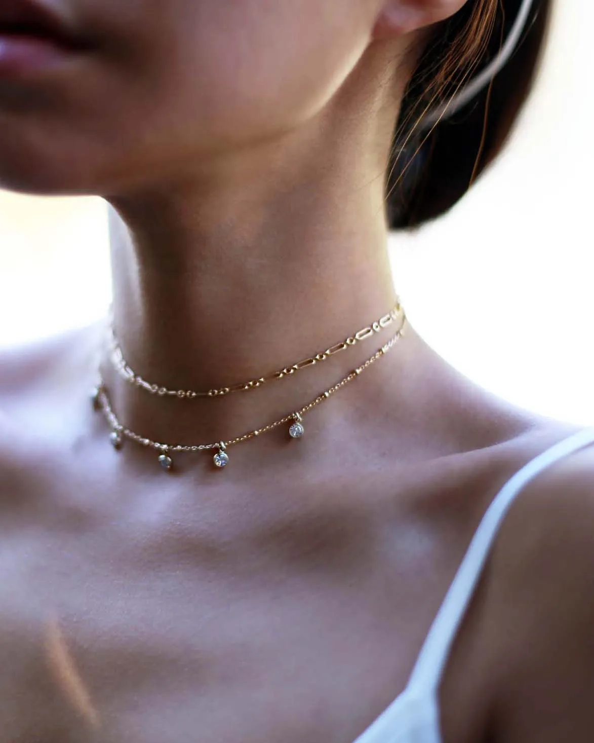 CZ Dangle Choker