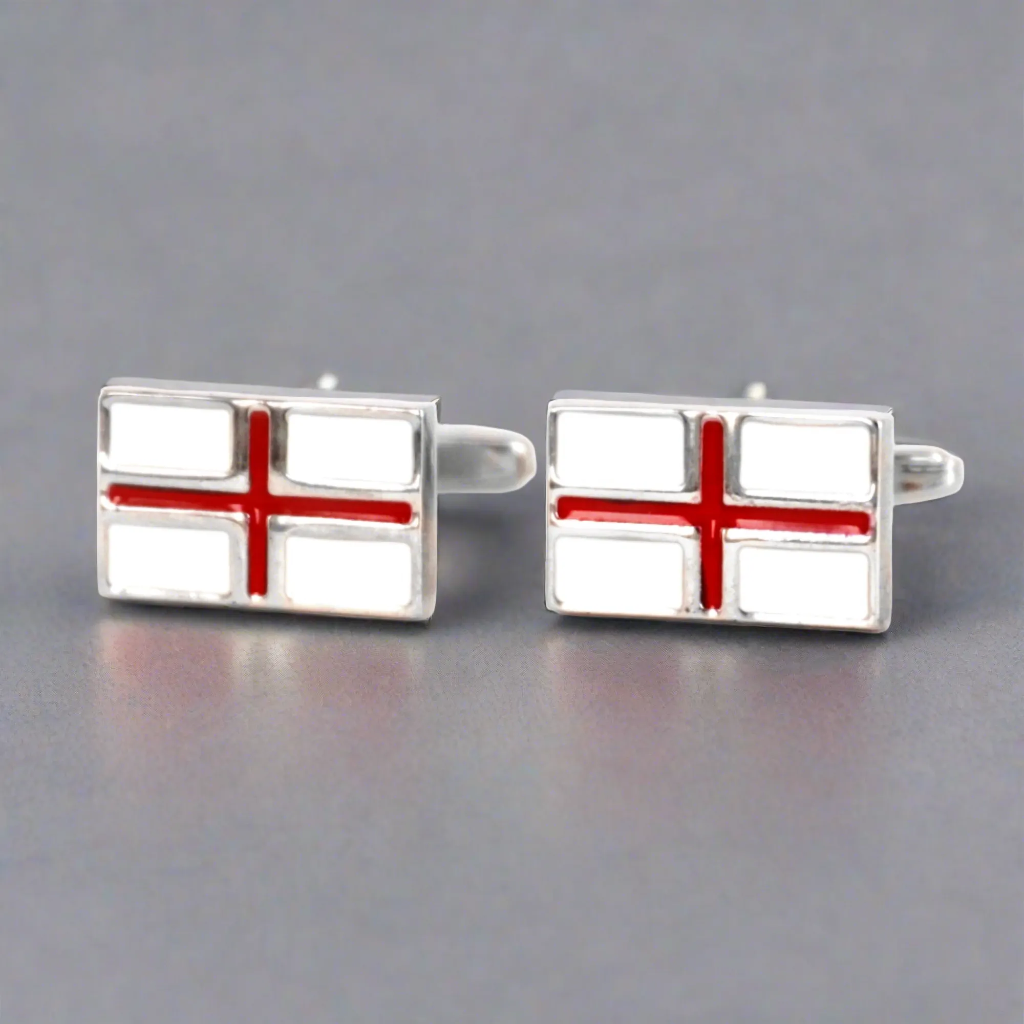 Flag of England Cufflinks, Saint George's Cross  (Online Exclusive)