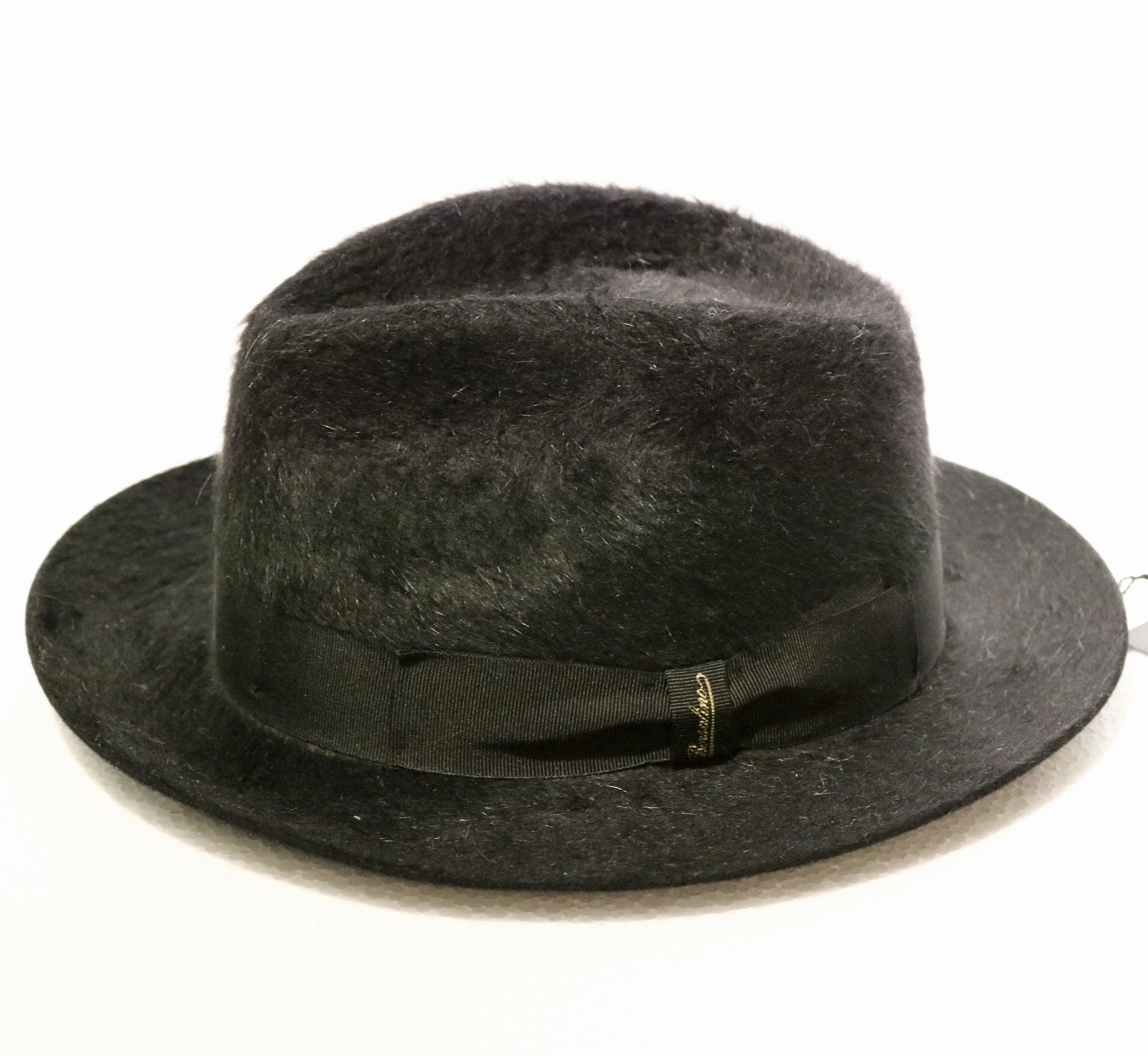 Fur Felt Black Furry - Borsalino