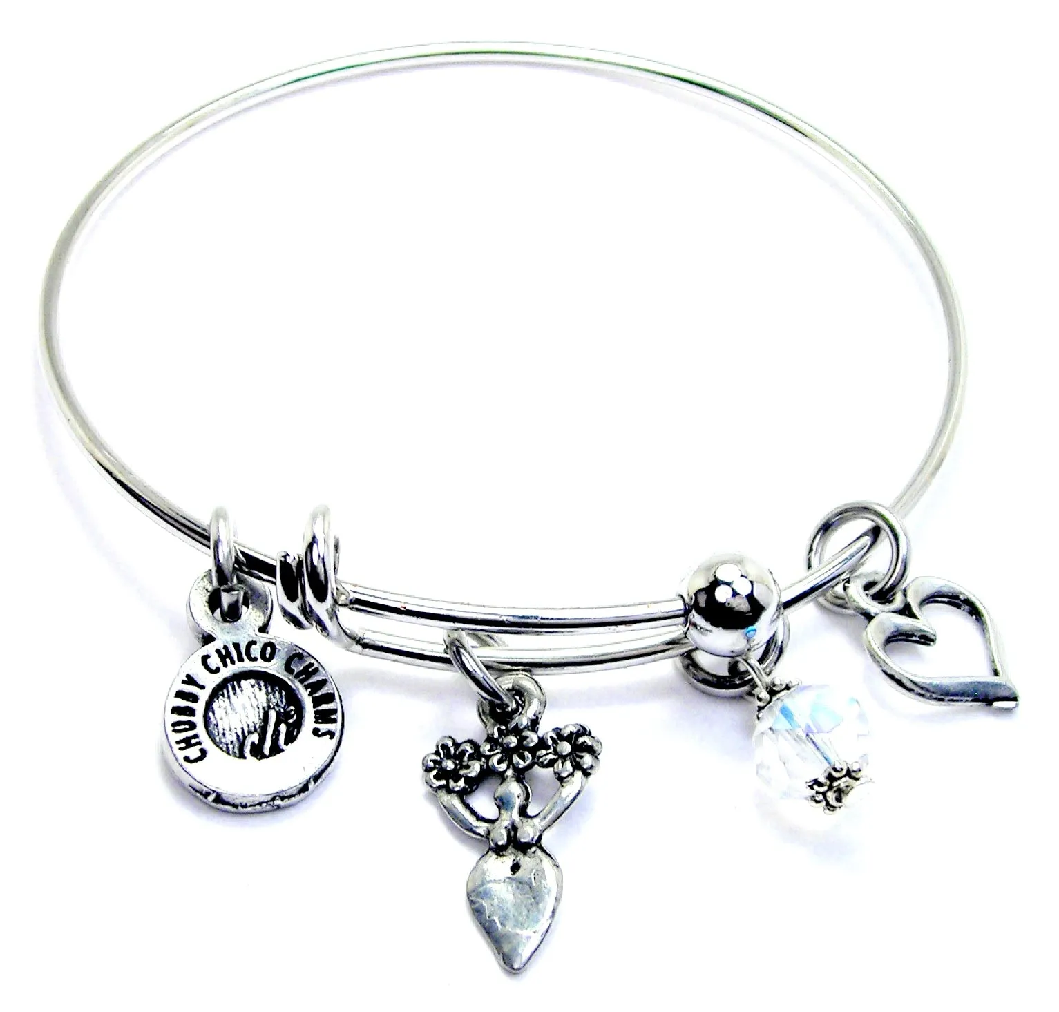 Goddess Of The Earth Expandable Bangle Bracelet