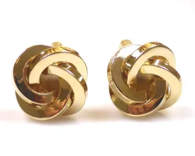 Gold Love Knot Cufflinks