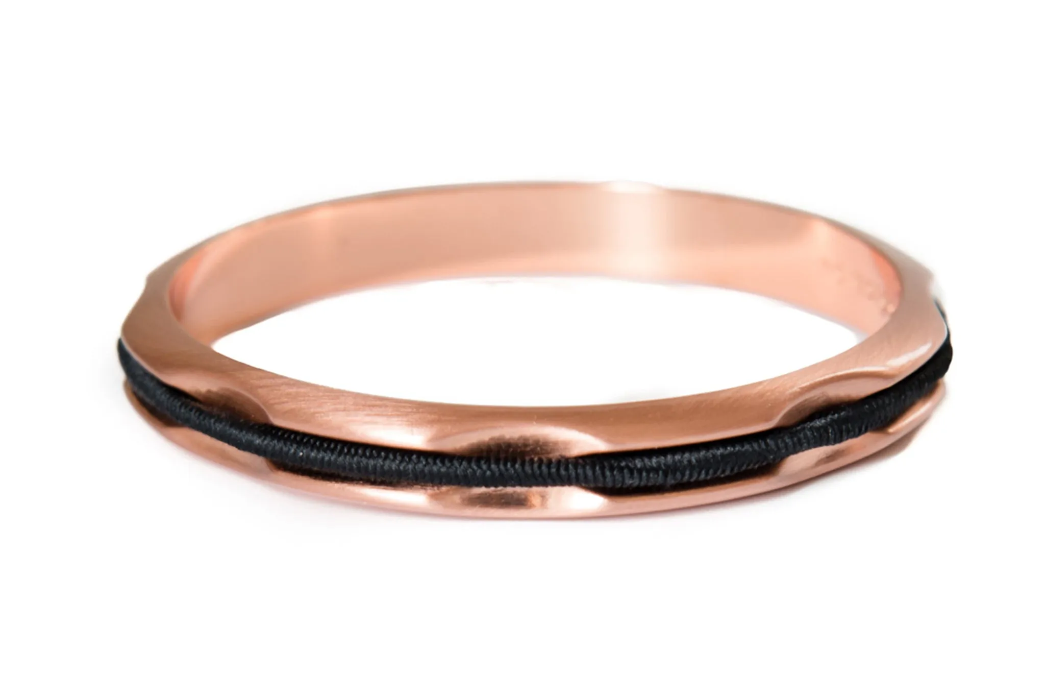 Hair Tie Bangle Rose Gold