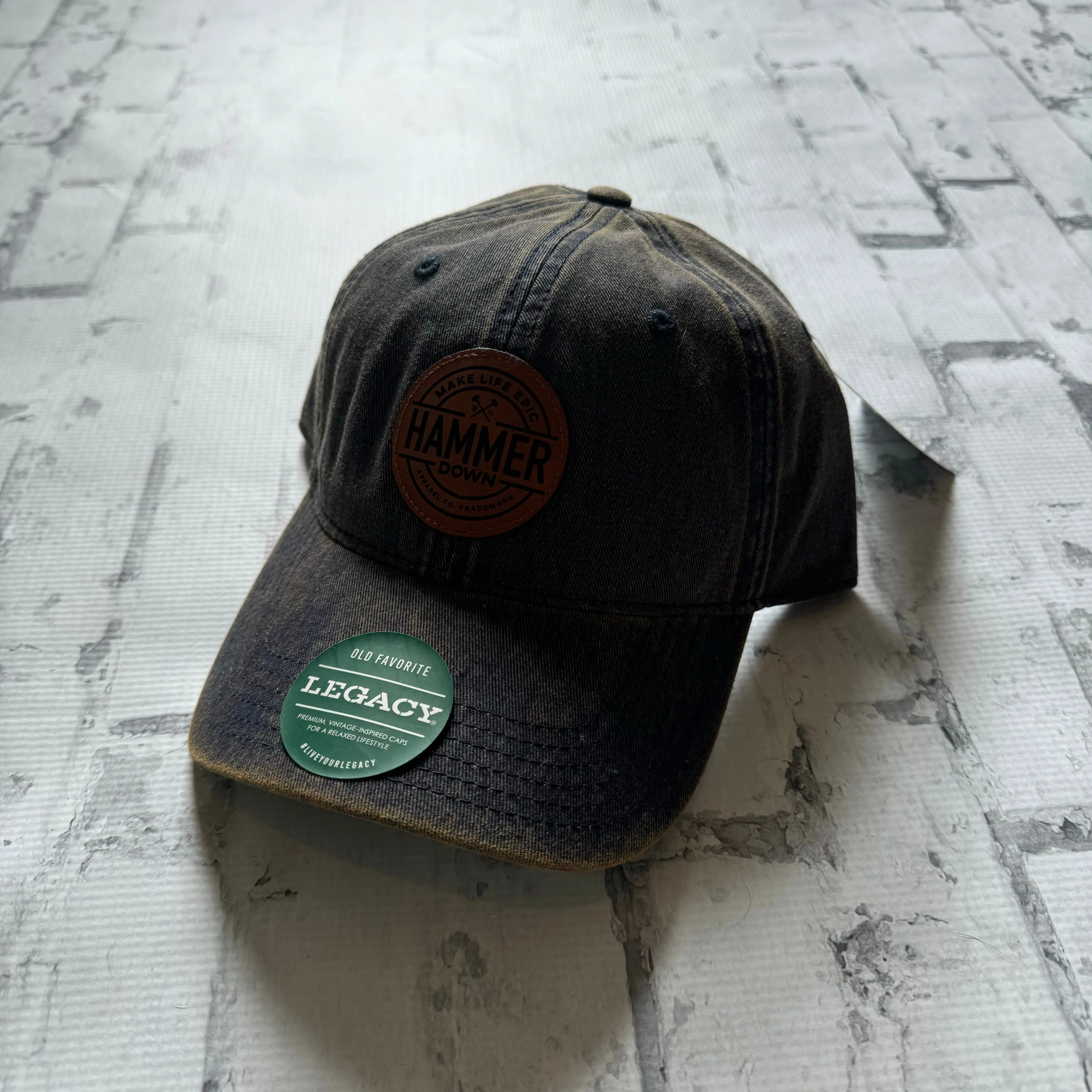 Hammer Down “MLE Circle" Hat - Denim