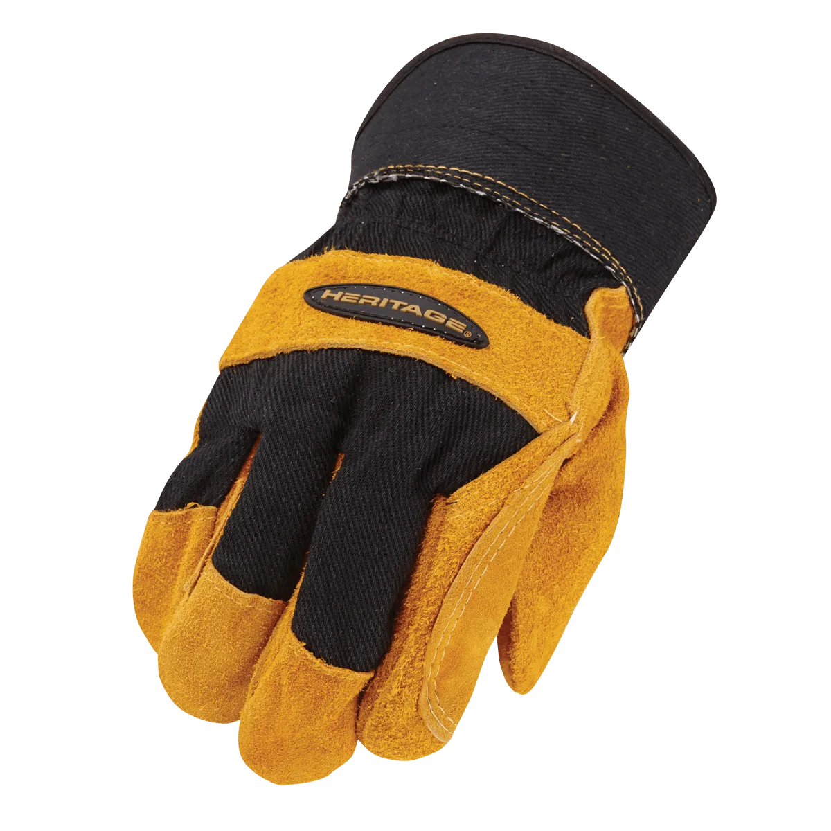 Heritage Fence Work Glove Black/Tan