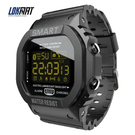 LOKMAT Bluetooth Smart watch men Sport pedometer Waterproof Call Reminder clock digital SmartWatch For ios Android Phone