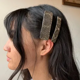 Rattlesnake Barrettes (each)