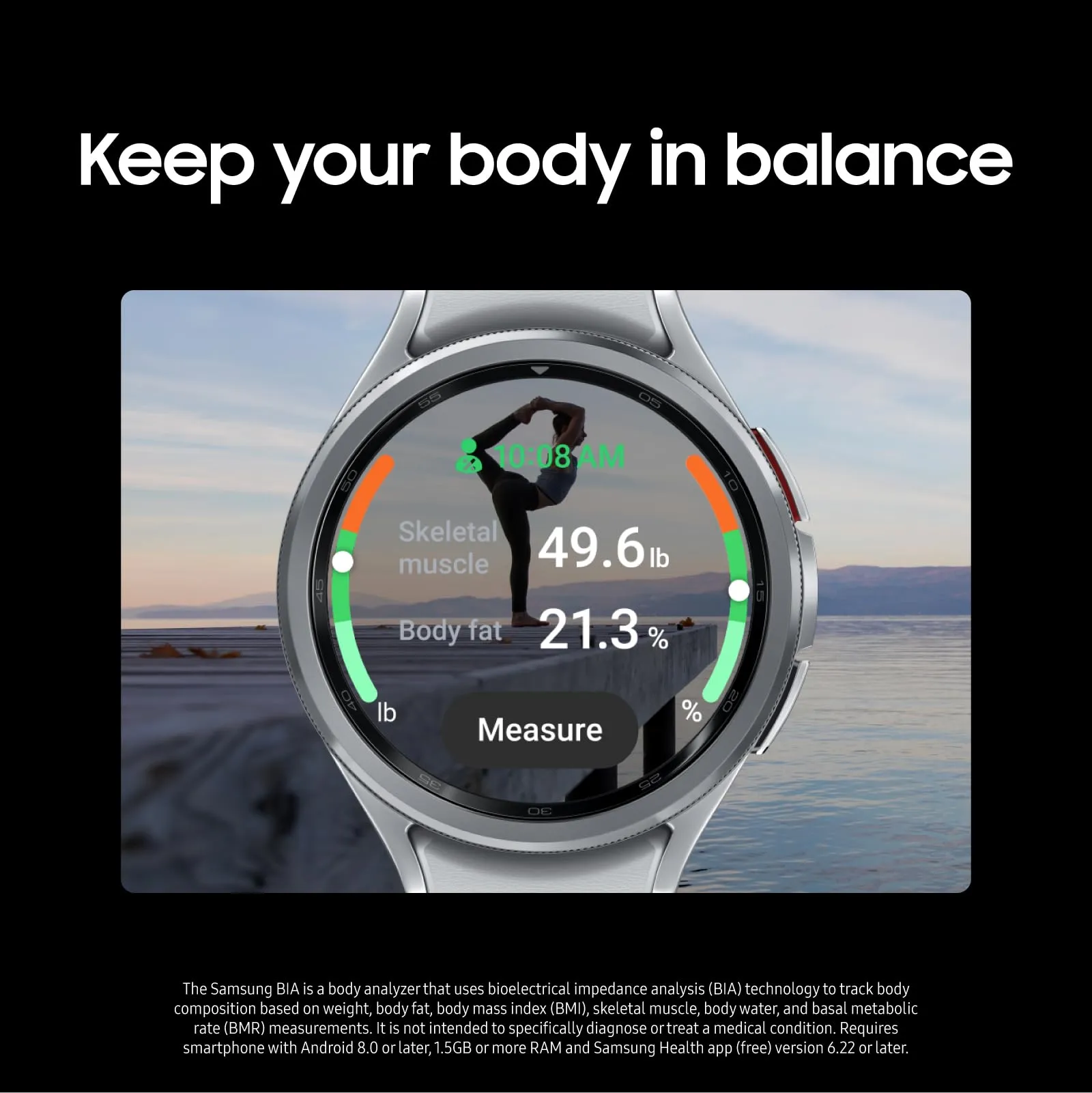 SAMSUNG Galaxy Watch 6  Free SmartTag2 40mm Bluetooth w/Fitness Tracker, Personalized HR Zones, Advanced Sleep Coaching, Heart Monitor, BIA Sensor, US Version, Graphite