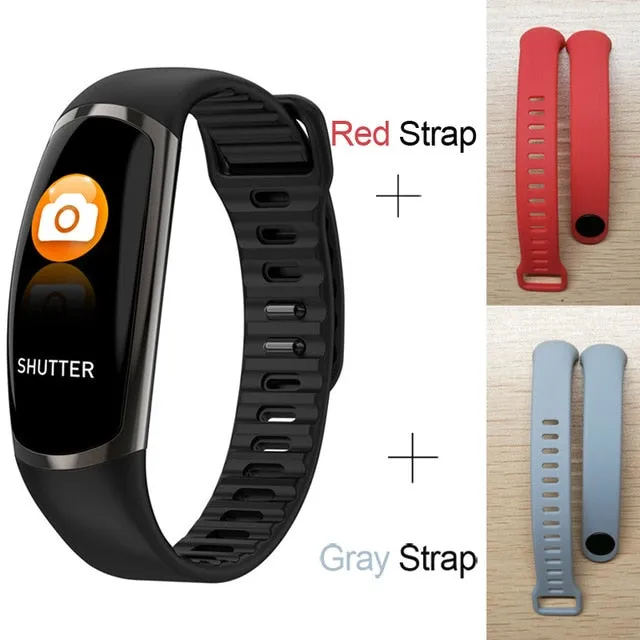 Smart Bracelet R16 Men Women Heart Rate Watch Sleep Monitor Blood Pressure Fitness Tracker Android IOS Color Message Sport Band