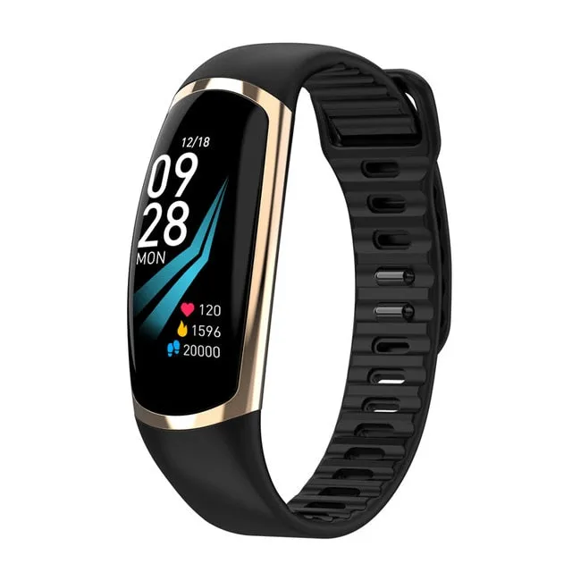 Smart Bracelet R16 Men Women Heart Rate Watch Sleep Monitor Blood Pressure Fitness Tracker Android IOS Color Message Sport Band