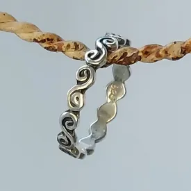 Swirly - Sterling Silver