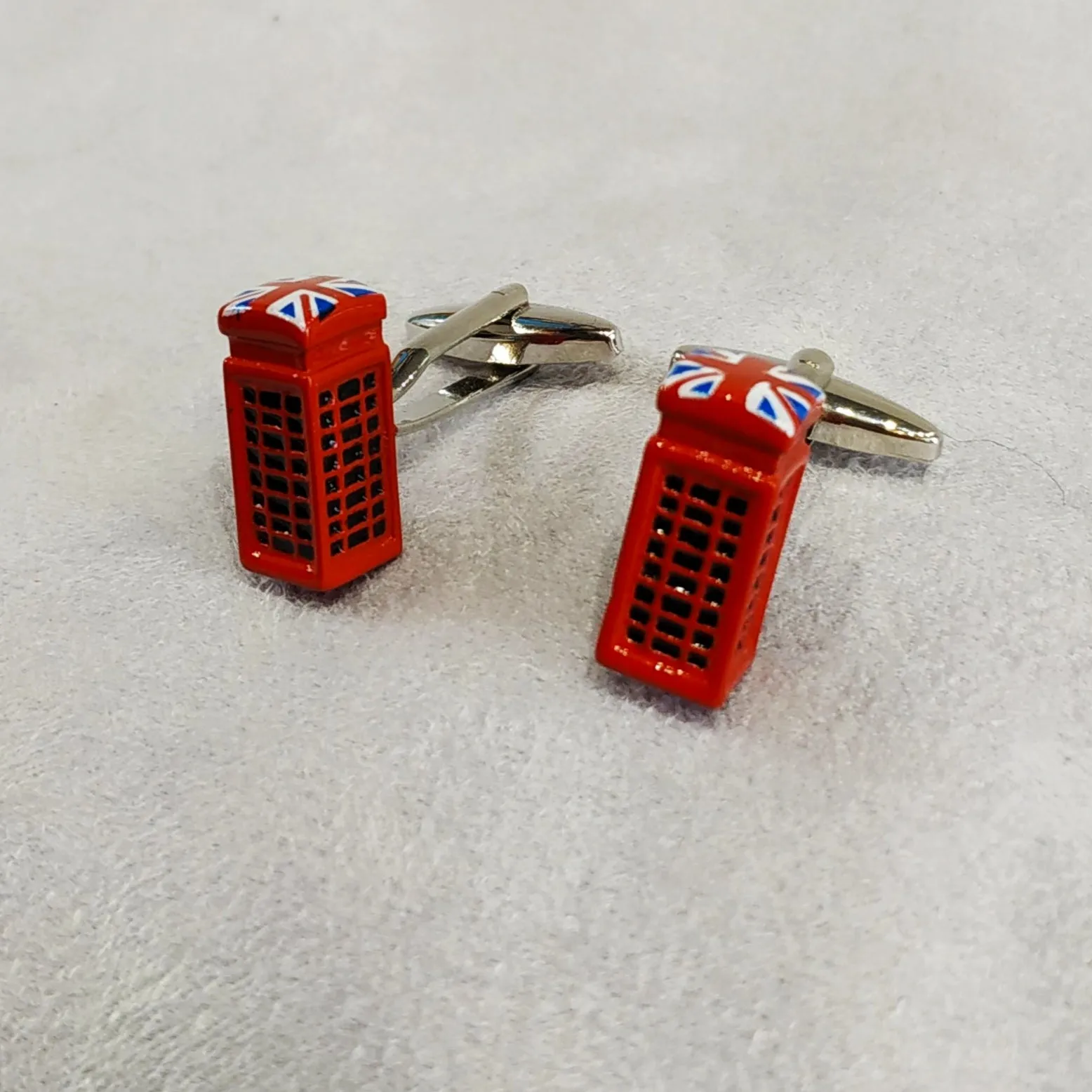 Telephone Box Cufflinks