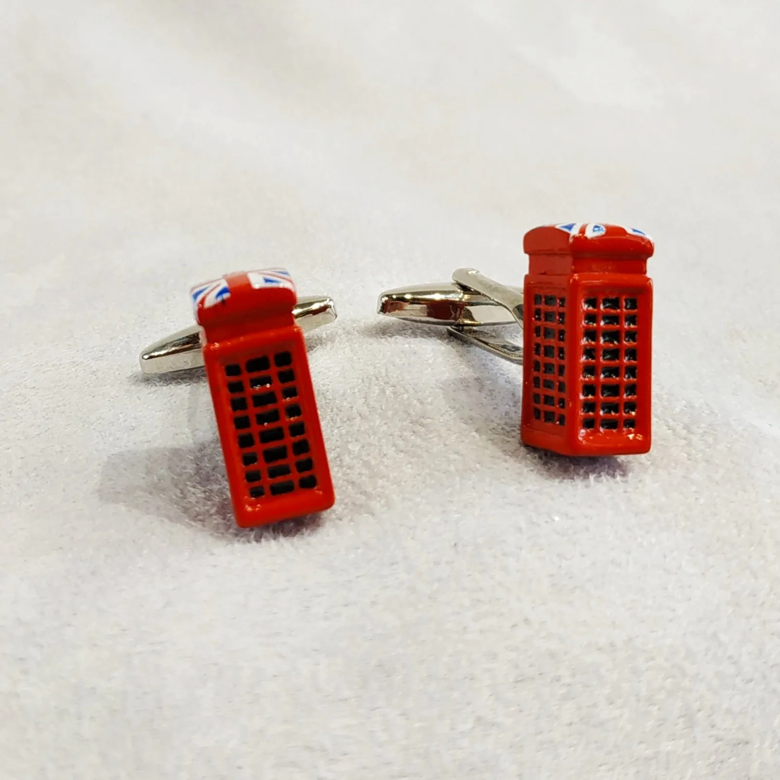 Telephone Box Cufflinks