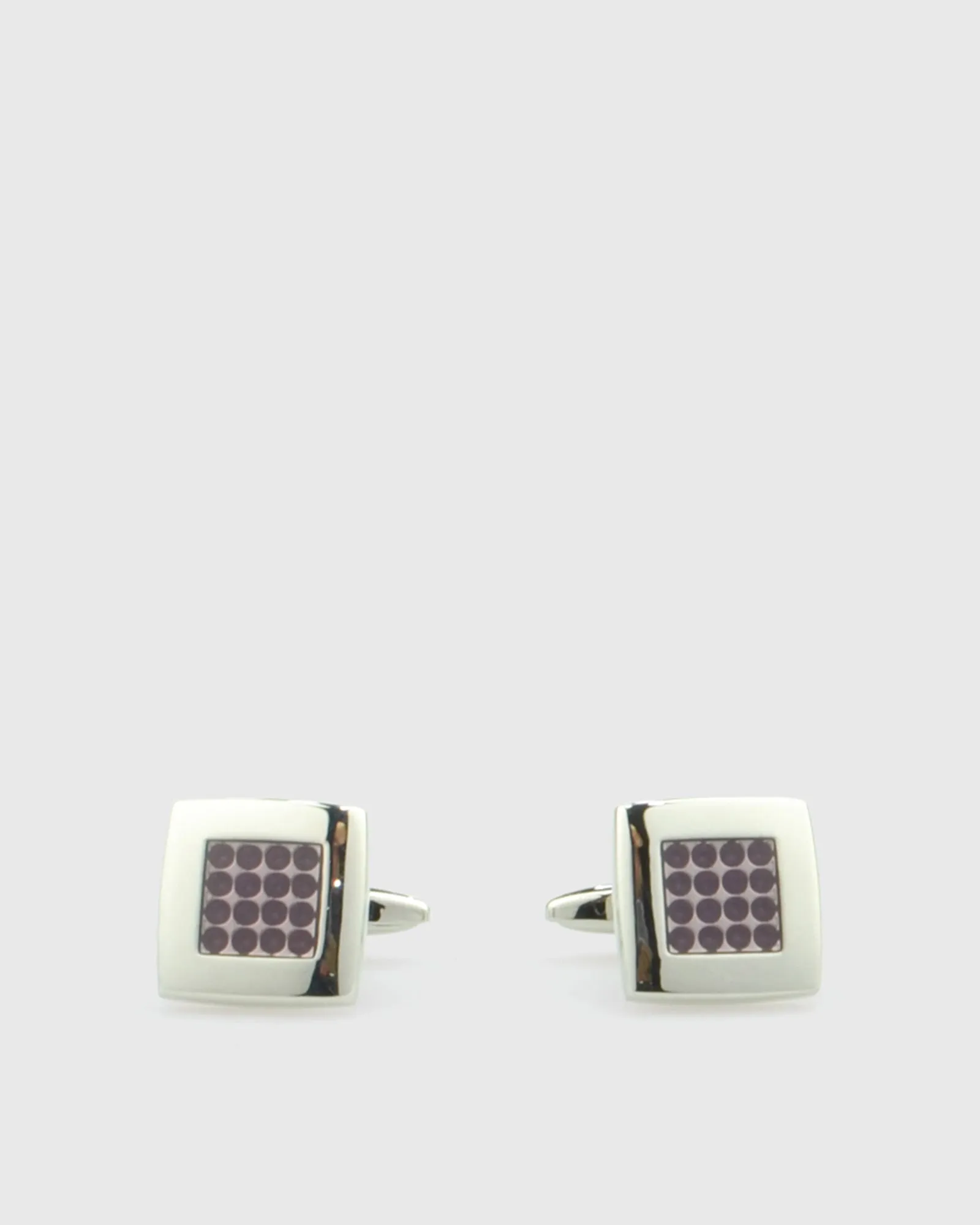 VINCENT & FRANKS VF21258 EN PURPLE CUFFLINKS