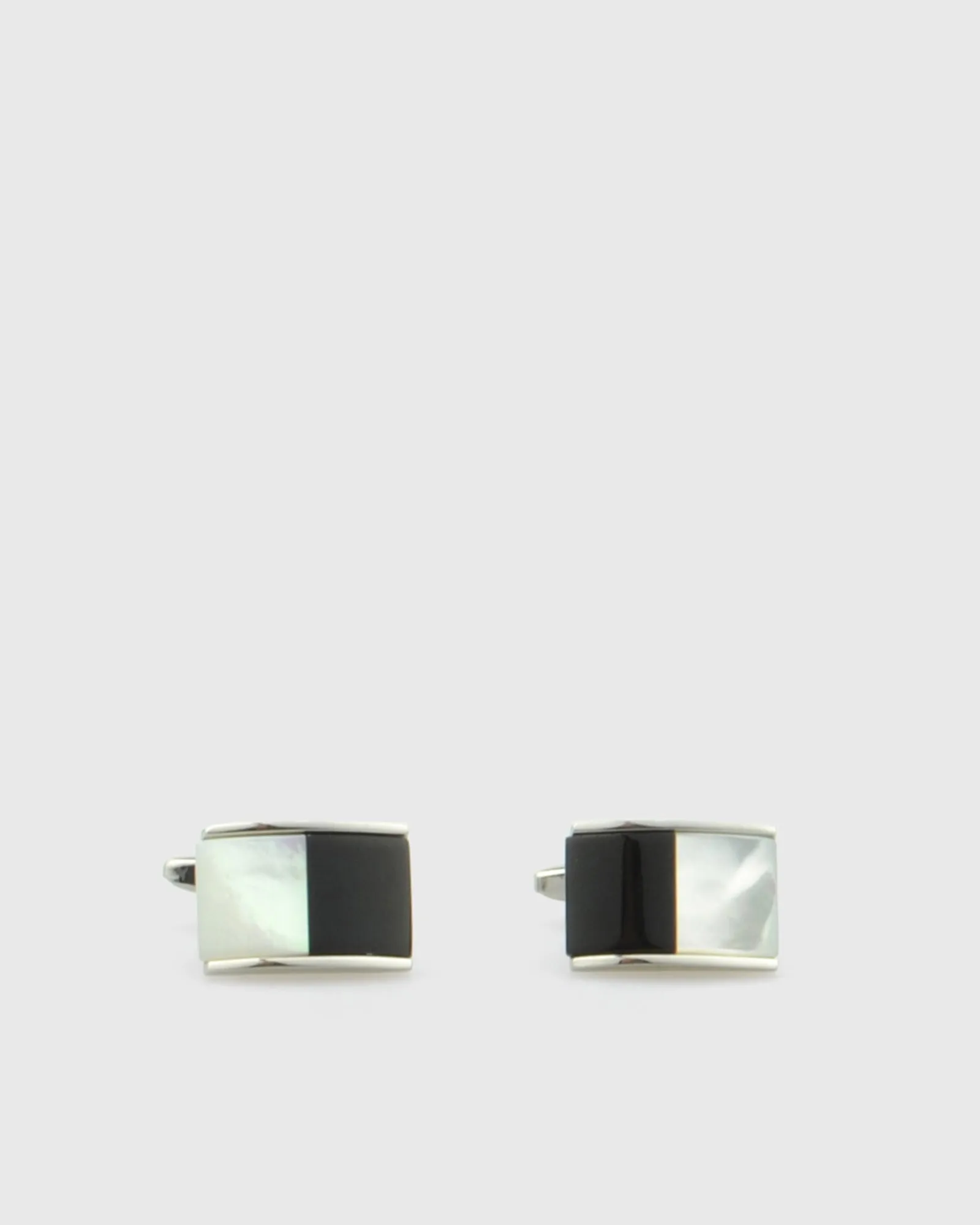 VINCENT & FRANKS VF27019 MOP & ONYX CUFFLINKS